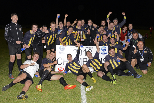 Balmain Tigers NSW State League One Champions 2013