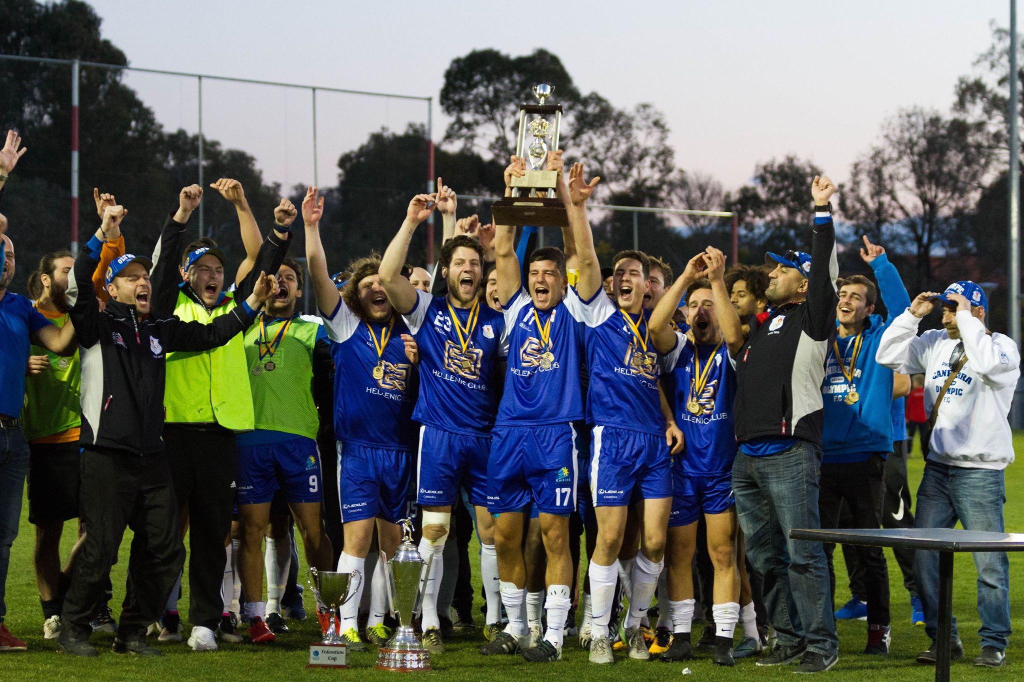 Canberra Olympic- Capital Football NPL Grand Final Winners 2016